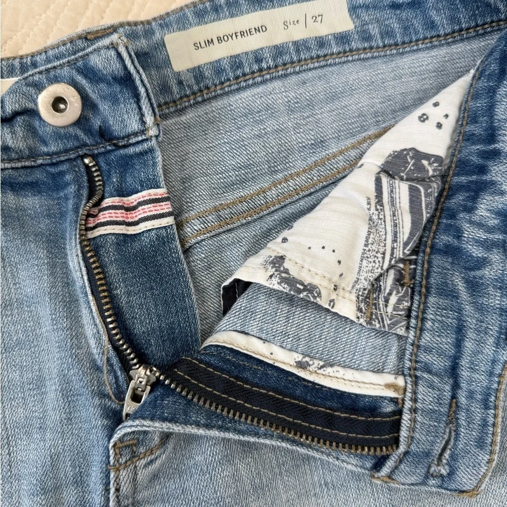 ANTHROPOLOGIE Denim Blue Women's Distressed Shorts